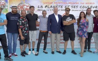 Alberto Colman A Gauche Le Prince Et Au Tour Les Artistes Upaw2021