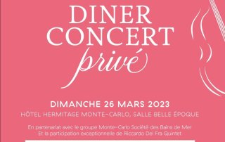 Dinner Concert Sunday 26 March