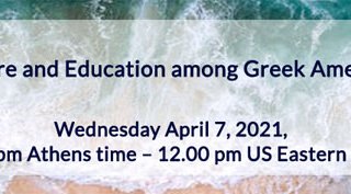 Invitation Webinar “culture And Education Among Greek Americans