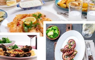 “kathari Deftera” Traditional Lunch