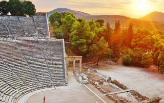 The Frogs By Aristophanes Streaming Live From The Ancient Theatre Of Epidaurus 10:07